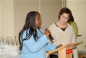 Lillian Parker & Sharon "Chicky" Silverstein MC the Awards